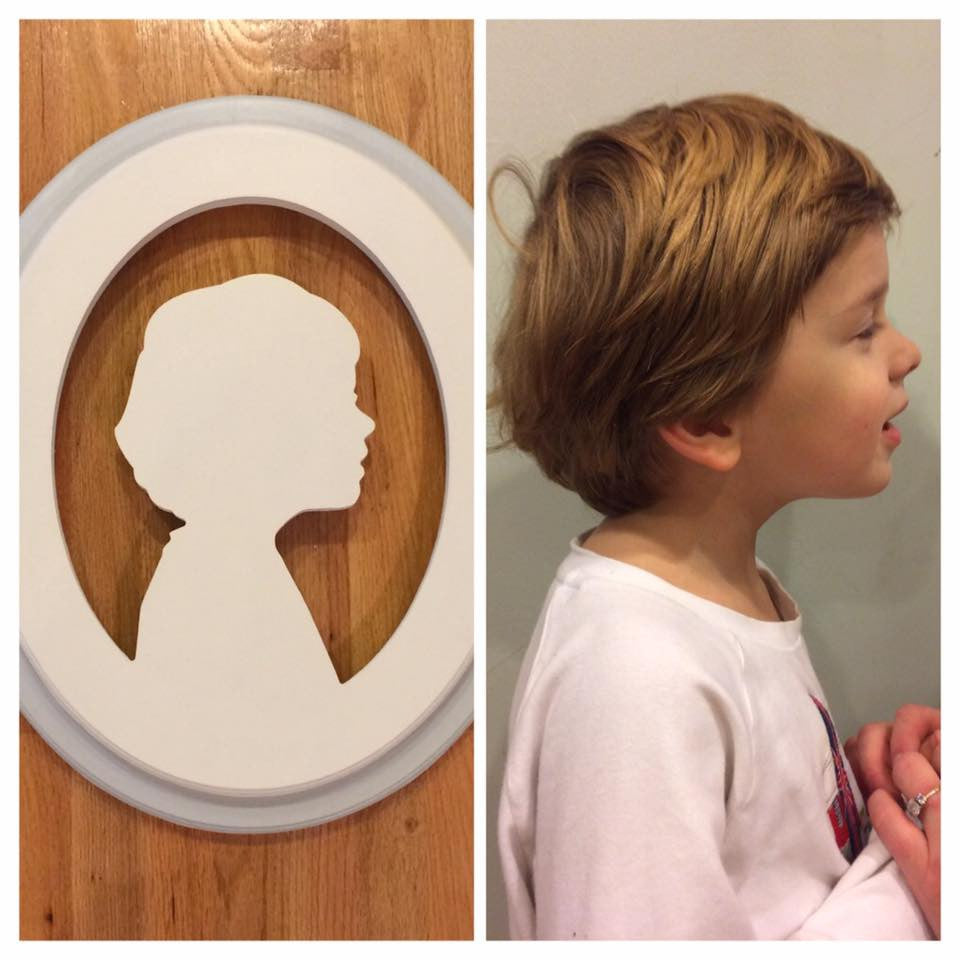 Paint on Paint Silhouettes
